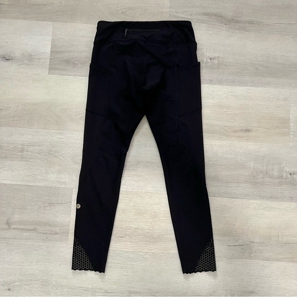 RARE Lululemon Black Tight Stuff Tight Leggings - Picture 5 of 13